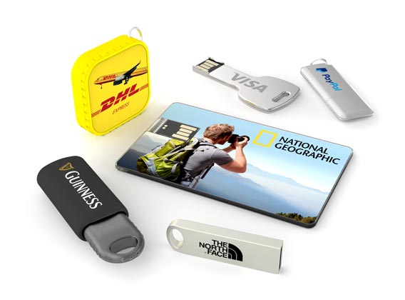 branded flash drive