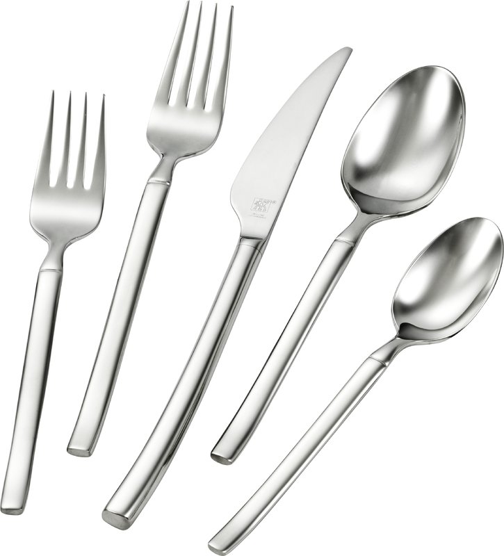 stainless steel cutlery set - 25 pieces