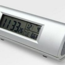 travelling clock with led torch