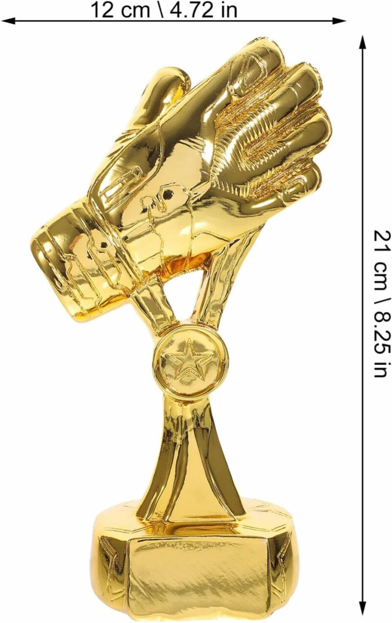 Glove Trophy Sports Competition Trophy Soccer Goalkeeper