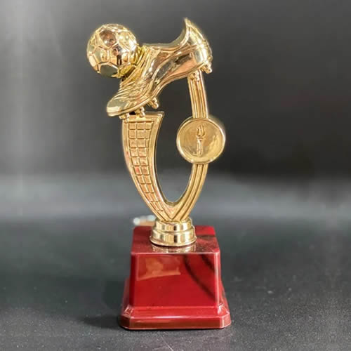 top striker golden trophy award