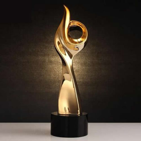 abstract home decor trophy