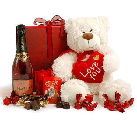 I love you valentine hampers for her