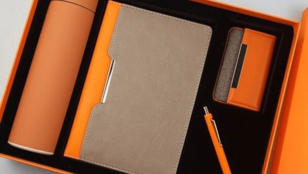 Flopy Orange Corporate Gift Set Sold in Nigeria by eloquent gift.