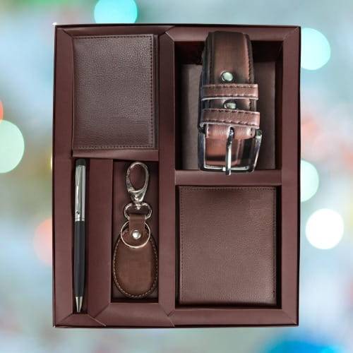 Shop Luxury Leather Corporate Gift Set from Eloquent Gift Lagos. Premium, customizable, and perfect for high-value executive gift items Nigeria.